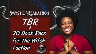 🩸🌘✨ Mystic Readathon TBR & BIPOC Book Recs: witches, bloodlines, climate fiction & fire🩸🌘✨