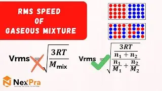 &ldquo;RMS Speed of Gas Mixture &ndash; The Correct Formula You Must Know! ✅&rdquo;