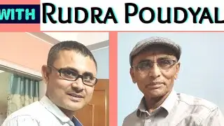With Rudra Poudyal