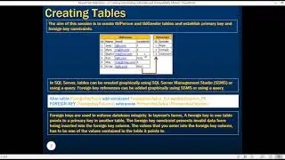 Creating and Working with tables || arabic 3