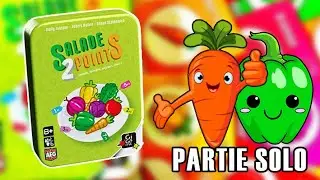 SALADE 2 POINTS - Ma VARIANTE solo non officielle - Partie SOLO & AVIS