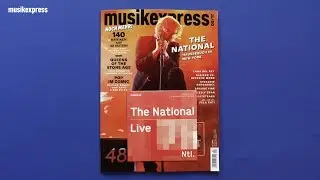 Die September-Ausgabe des Musikexpress mit The National