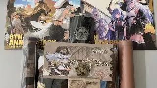 Unboxing Azur Lane 6th Anniversary Limited Commemoration Box Contents