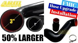 ARM Motorsports FMIC Hose Upgrade Install BMW N54, N55, 335i, 135i, e90, e91, e92, e93