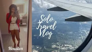 Vlog: Solo travel to Houston | Krabqueenz, Twerking, & Trying Nigerian Food | Tiara Vanessa