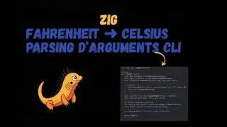 Zig Fahrenheit to Celsius conversion + CLI Args & Memory Allocation