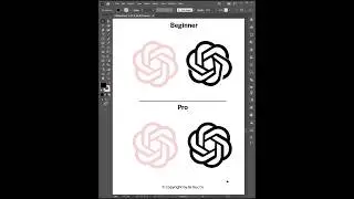 Illustrator Tutorial 2026 | Tips to Draw the ChatGPT Logo Like a PRO #benocds #logo #illustrator