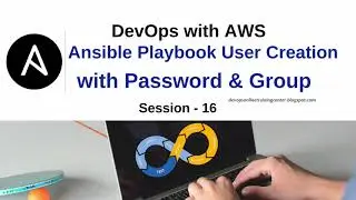 16 Ansible Playbook User Creation with Password  Group  User Management