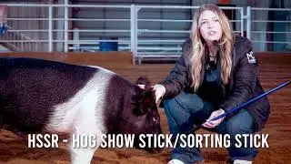 US Whip Hog Show Stick | Durable Grip & Smooth Control