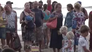 Арамболь на закате.Музыкальный джем. Arambol sunset.
