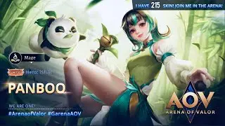 AOV - Arena Of Valor - Ishar Panboo skin gameplay