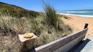 Looking at Loch Sports Surf Beach Victoria Australia 