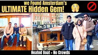 Amsterdam’s ULTIMATE Hidden Gem! 🤫 (Heated Boat + No Crowds) 4K 2026 @globalhandaslife
