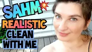 NEW! ALL DAY CLEANING MOTIVATION/SAHM speed clean with me/ EVERYDAY CLEANING mom of two under 5