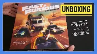 Fast & Furious Highway Heist Board Game [Unboxing] In-Depth