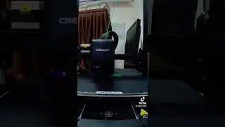 Time lapse of radius gauge 3D printing