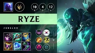 Ryze Jungle vs Lee Sin - KR Master Patch 25.13