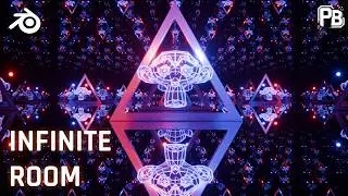 Infinite Mirror Effect in Blender!