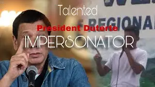 Voice impersonator of President Duterte, Babalu, FPJ, Marc Logan, at iba pa