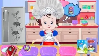 Baby Lisi Ice Cream Cake - Cake and Ice Cream Cooking Game