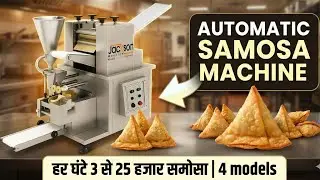 Automatic samosa machine | Food business machine manufacturer #samosamakingmachine