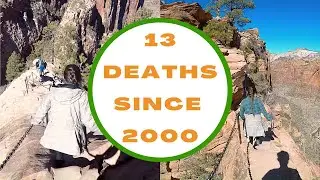 How DANGEROUS is Angels Landing ? / Advice on Surviving Angels Landing Hike