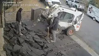 Installation of a Heated Driveway