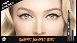 Benefit They're Real Push-Up Liner Graphic Squared Wing Tutorial