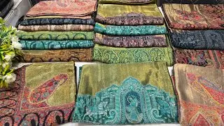 Winter Moonlight Shawls | Jamawar Zarri Shawls | WhatsApp for orders: +91-7051012285