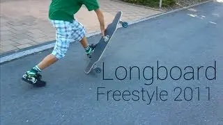 Longboard freestyle 2011