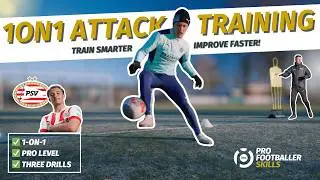 How to Finish Like a Pro: PSV Attacker 1-on-1 Training ⚽️
