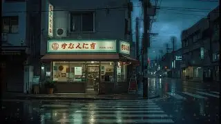 Tokyo After Midnight 🌙 Midnight Rain Lofi for Anxiety Relief & Calm