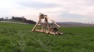 Fryhe Muot Trebuchet testing 01 04 2017