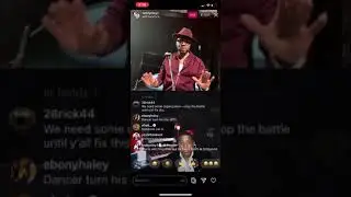 BabyFace Vs Teddy Riley Versus IG Live Battle (Part 1) April 18th, 2020
