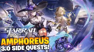 Fate/GO Player Starts AMPHOREUS! [Part 3] - Honkai: Star Rail 3.0 SIDE QUESTS + Trailer Watch Party!