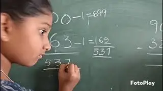 Easy Trick for Subtraction #govtschool #education #mathstricks#kids 
