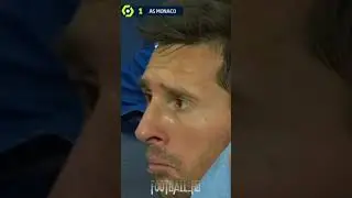 Messi's reaction when substituted