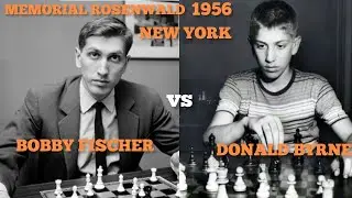 BOBBY FISCHER vs DONALD BRYAN 1956 🌸 CHESS PLAYERS INDIA 😎😎😎