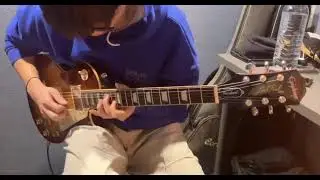 C는 왠지 모르게 파란색이다 (c7 funk blues guitar solo improvisation)