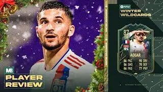 WINTER WILDCARD AOUAR REVIEW | 87 WINTER WILDCARD AOUAR PLAYER REVIEW | FIFA 22 ULTIMATE TEAM