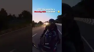 Ever been there😂? Ever felt the chills🥶?  #motorcycle #winter #biker #ride #ytshorts #cyborg #fyp