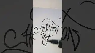 how to do graffiti Houston Texas #graffiti #graffitiart #houston #tagging #hiphop #djscrew