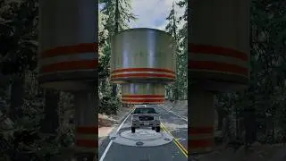Cars vs Bollard Smash 😂😂😂 #shorts #beamng #crash #beamngdrive #funny #funforkids