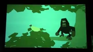 Evoke 2011 - Animation Compo - The Anger of the Ape - (Live Footage)