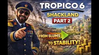 Tropico 6: Shackland Pt. 2 | Slums to Stability &ndash; Midgame Breakthrough!