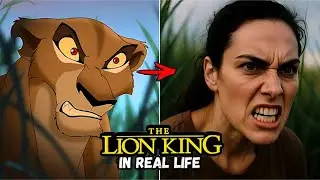 THE LION KING in REAL LIFE | AI Art Transformation (Simba, Nala, Scar)