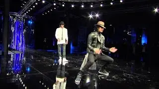 Les Twins-Rapping and Dancing in show Tv with star american HD