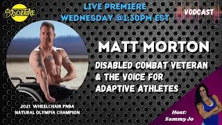 Disabled Combat Veteran & Natural Pro Bodybuilder brings Exposure to Adaptive Athletes