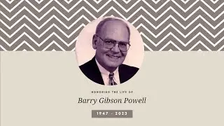 Barry Gibson Powell Funeral Service