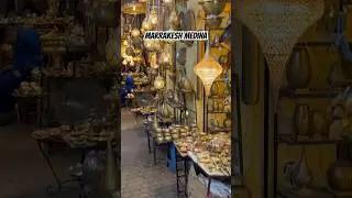 Marrakesh Medina Souk & Old Town #marrakech #moroccan #morocco #medina #oldtown #souk #walledcity